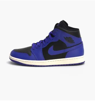 Кроссовки женские Jordan 1 Mid Dark Concord фото 3