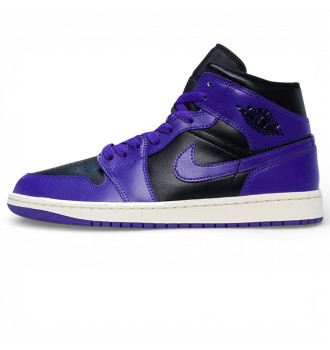 Кросівки жіночі Jordan 1 Mid Dark Concord