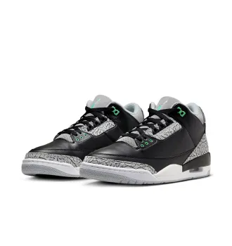 Кросівки чоловічі Jordan 3 Retro Wolf Grey фото 2