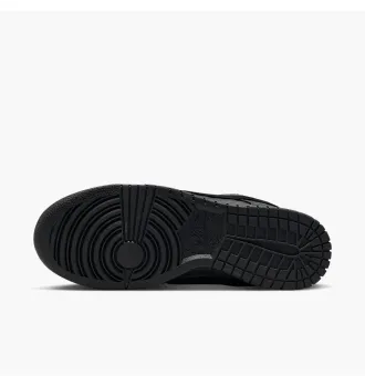 Кроссовки женские Nike Dunk Low Retro Black Skin фото 4