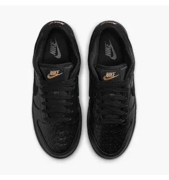 Кроссовки женские Nike Dunk Low Retro Black Skin фото 5