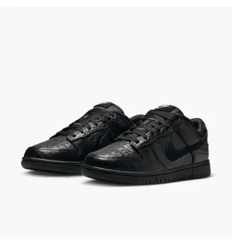 Кроссовки женские Nike Dunk Low Retro Black Skin фото 3