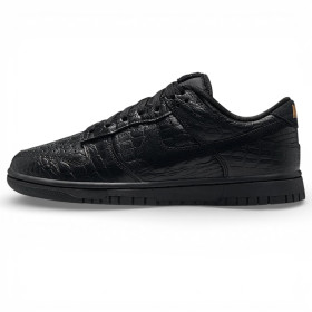 Кроссовки женские Nike Dunk Low Retro Black Skin