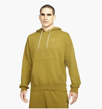 Худи мужское Nike Solo Swoosh FLC Hoodie фото 4