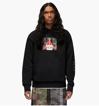 Худи мужское Jordan X Undefeated Black фото 5