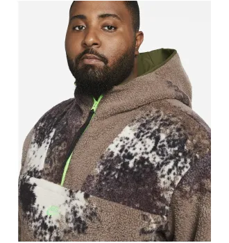 Худі чоловіче Nike Ess 1/2 Zip Sherpa Hooide фото 3