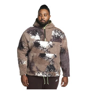 Худі чоловіче Nike Ess 1/2 Zip Sherpa Hooide