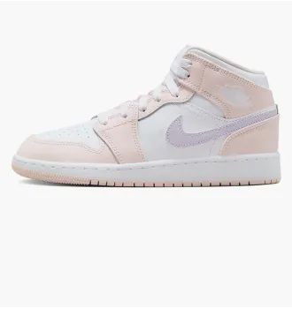 Кроссовки женские Jordan 1 Mid Pink Wash фото 6