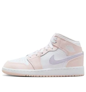 Кроссовки женские Jordan 1 Mid Pink Wash фото 5