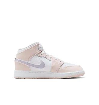 Кроссовки женские Jordan 1 Mid Pink Wash фото 3
