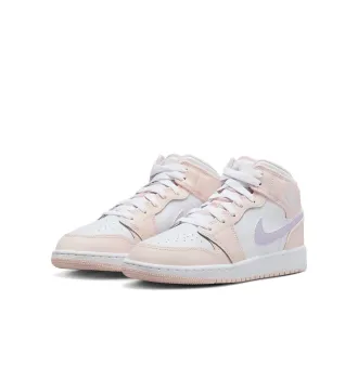 Кроссовки женские Jordan 1 Mid Pink Wash фото 4