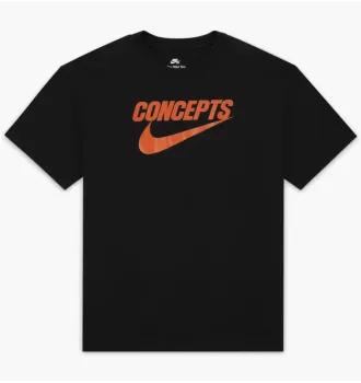 Футболка мужская Nike X Concepts Black Tee фото 5