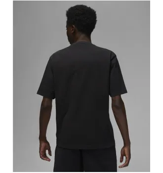 Футболка мужская Jordan Wordmark Black Tee фото 4