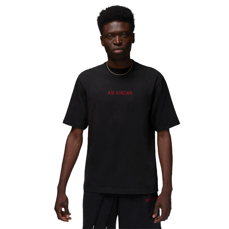 Футболка мужская Jordan Wordmark Black Tee фото