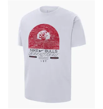 Футболка чоловіча Nike Chicago Bulls White Tee фото 3