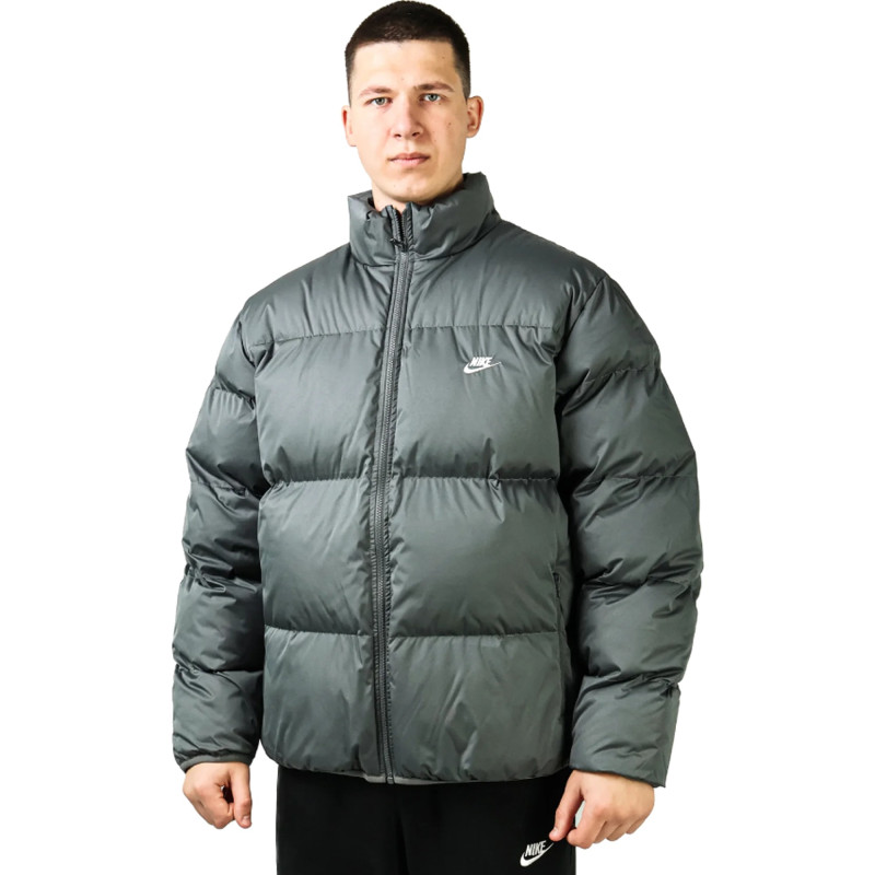 Куртка чоловіча Nike NSW Club Puffer Grey фото