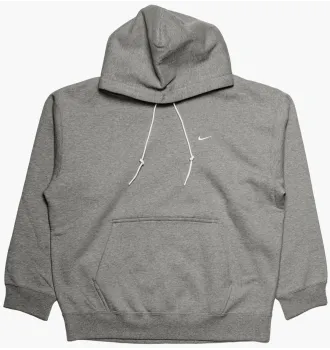 Худі чоловіче Nike Solo Swoosh Grey Hoodie фото 5
