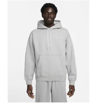 Худі чоловіче Nike Solo Swoosh Grey Hoodie фото 6