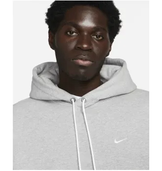 Худі чоловіче Nike Solo Swoosh Grey Hoodie фото 3
