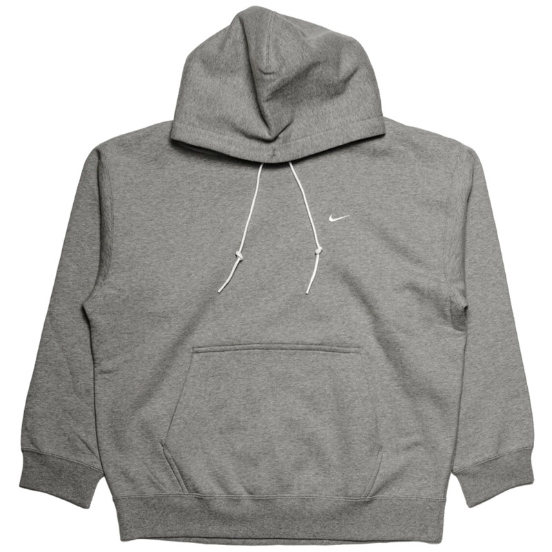 Худі чоловіче Nike Solo Swoosh Grey Hoodie фото