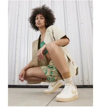 Кроссовки женские Nike Air Force 1 Low Beige фото 3