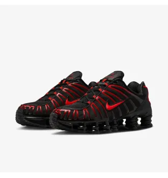 Кросівки чоловічі Nike Shox TL Black Light Crimson фото 4