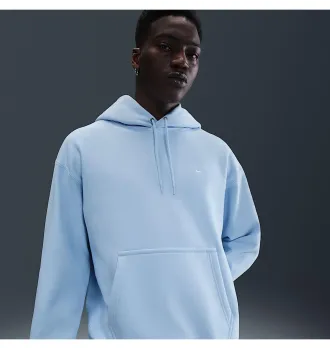 Худі чоловіче Nike Solo Swoosh Blue фото 4