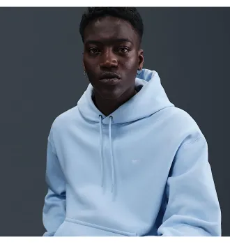 Худі чоловіче Nike Solo Swoosh Blue фото 3