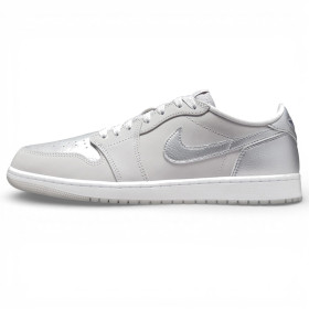 Кросівки жіночі Jordan 1 Low OG Metalic Silver