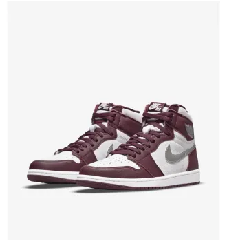 Мужские кроссовки Air Jordan 1 Retro High OG Bordeaux фото 4
