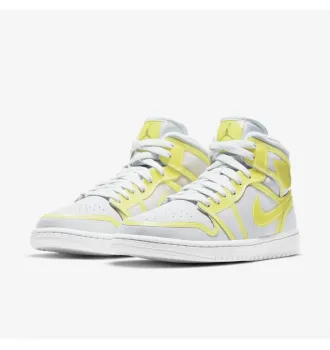 Кросівки жіночі Air Jordan 1 Mid Opti Yellow (W) фото 6