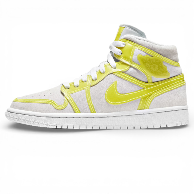 Кросівки жіночі Air Jordan 1 Mid Opti Yellow (W) фото