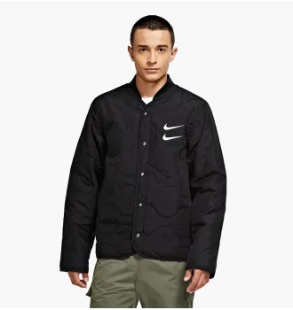 Куртка Nike Nsw Swoosh Jkt+ Quilted Black фото 5
