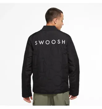 Куртка Nike Nsw Swoosh Jkt+ Quilted Black фото 4