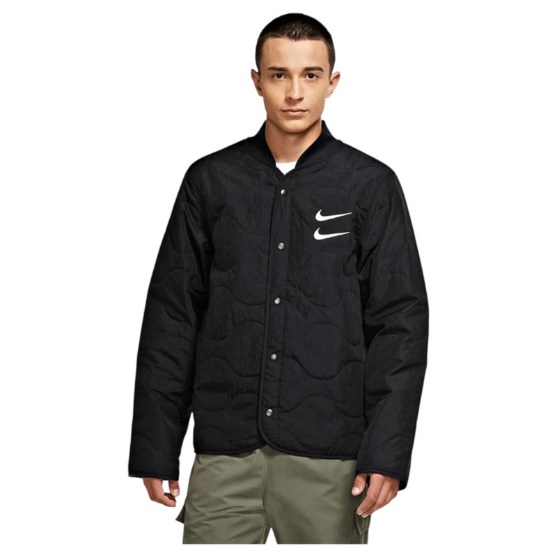Куртка Nike Nsw Swoosh Jkt+ Quilted Black фото