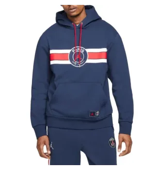 Худі чоловіча Nike Air Jordan Paris Saint-Germain Fleece Pullover Hoodie