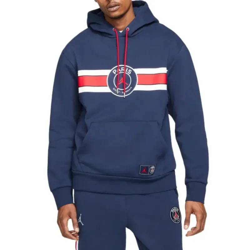 Худі чоловіча Nike Air Jordan Paris Saint-Germain Fleece Pullover Hoodie фото