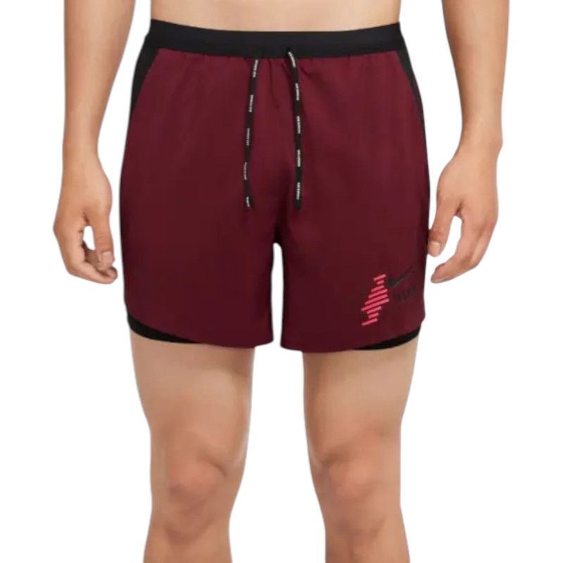 Шорты Nike Flex Stride 2in1 Future Fast Maroon фото