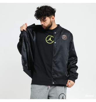 Куртка чоловіча  Air Jordan M J Paris Saint-Germain Mens Coach Jacket Black фото 5