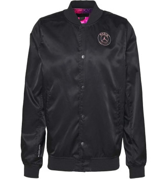 Куртка чоловіча  Air Jordan M J Paris Saint-Germain Mens Coach Jacket Black фото 3
