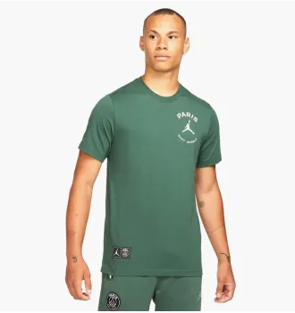 Футболка мужская jordan psg x paris saint-germain logo t-shirt фото 3