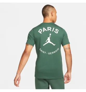 Футболка мужская jordan psg x paris saint-germain logo t-shirt фото 2