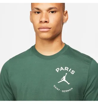 Футболка мужская jordan psg x paris saint-germain logo t-shirt фото 5