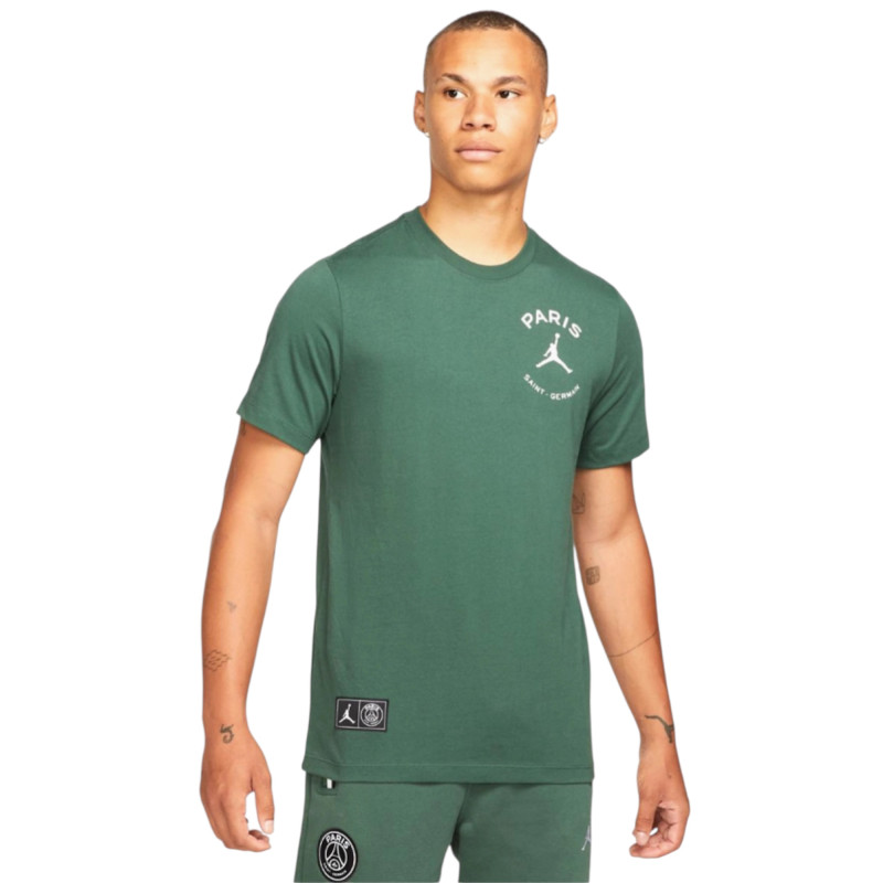 Футболка мужская jordan psg x paris saint-germain logo t-shirt фото