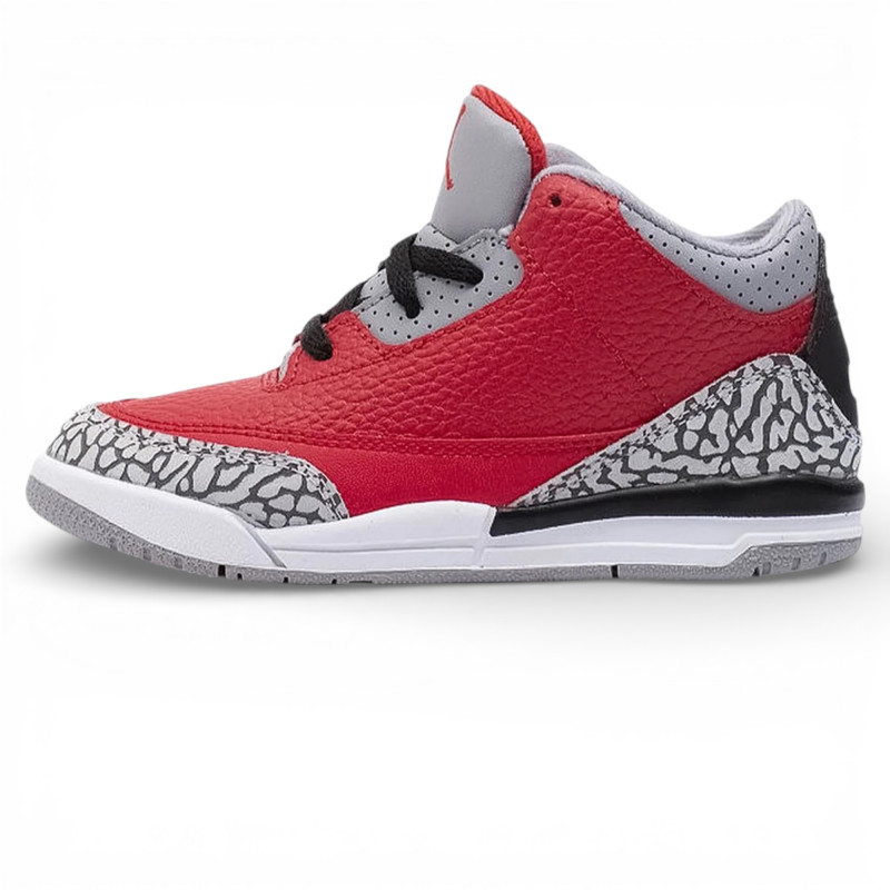 Кроссовки детские Air Jordan 3 Retro SE Fire Red (TD) фото