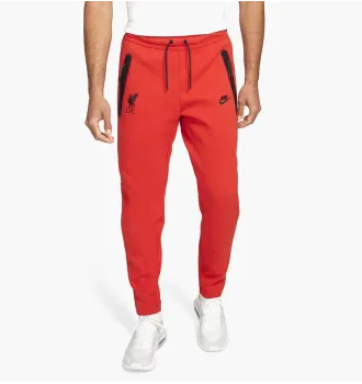 Брюки мужские Nike Liverpool FC Tech Fleece Pant Red фото 5