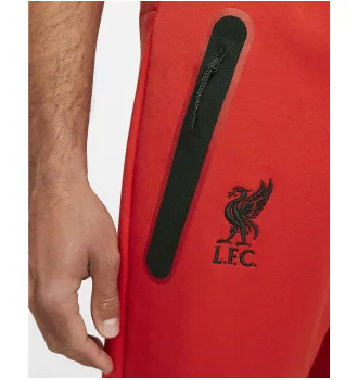 Брюки мужские Nike Liverpool FC Tech Fleece Pant Red фото 3