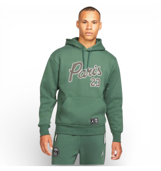 Худі чоловіче Air Jordan Paris Saint-Germain Statement Fleece Pullover Dark Spring Green