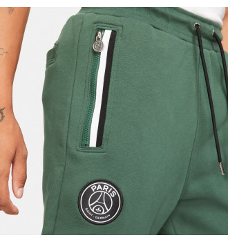 Брюки мужские Air Jordan x Paris Saint-Germain Statement Fleece Pants Dark Spring Green фото 3