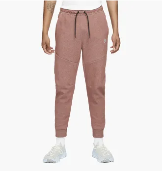 Брюки мужские Nike Sportswear Tech Fleece Red Joggers фото 2